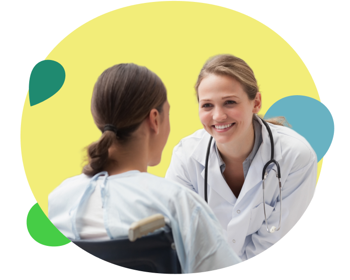 Illustration of a doctor-patient interaction